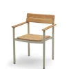 Fritz Hansen Skagerak Pelagus Armstol, light ivory fra> Havestole