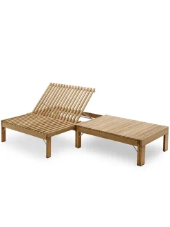 Fritz Hansen Skagerak Riviera Lounge fra> Solvogne/Liggestole