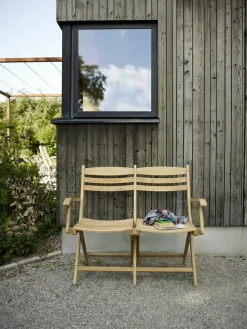 Fritz Hansen Skagerak Selandia 2-Seater fra> Havebænke