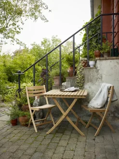 Fritz Hansen Skagerak Selandia Sæt, 2 stole og bord 75 fra> Havemøbelsæt