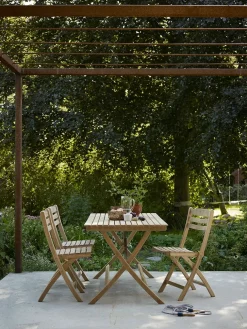 Fritz Hansen Skagerak Selandia Sæt, 2 stole og bord 75 fra><noscript><img width=