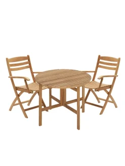 Fritz Hansen Skagerak Selandia Sæt, 2 stole og bord 75 fra><noscript><img width=