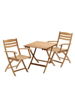 Fritz Hansen Skagerak Selandia Sæt, 2 stole og bord 75 fra><noscript><img width=