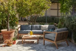 Fritz Hansen Skagerak Virkelyst 3 pers. Sofa, Honey Yellow fra><noscript><img width=