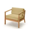 Fritz Hansen Skagerak Virkelyst Stol, Honey Yellow fra> Udendørs Loungemøbler|Havestole