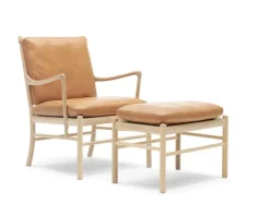 Carl Hansen & Søn Skammel til Colonial Chair af Ole Wanscher> Skamler