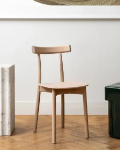Nine Skinny wooden chair, ash/blue fra><noscript><img width=