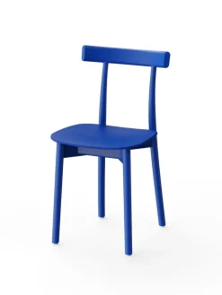 Nine Skinny wooden chair, ash/blue fra><noscript><img width=