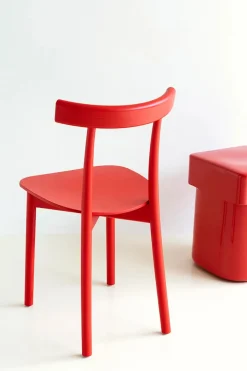 Nine Skinny wooden chair, ash/black fra><noscript><img width=