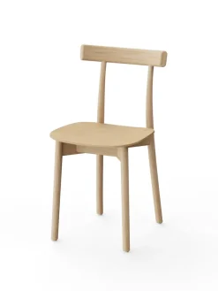 Nine Skinny wooden chair, oak fra><noscript><img width=