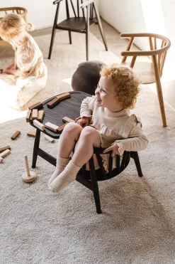 Oaklings Smilla Toddler Stol, sortlakeret eg fra><noscript><img width=