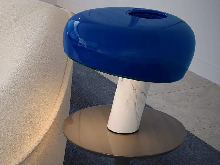 Flos Snoopy Bordlampe, navy blue fra> Spots
