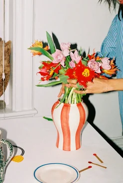 HAY Sobremesa stripe vase fra><noscript><img width=