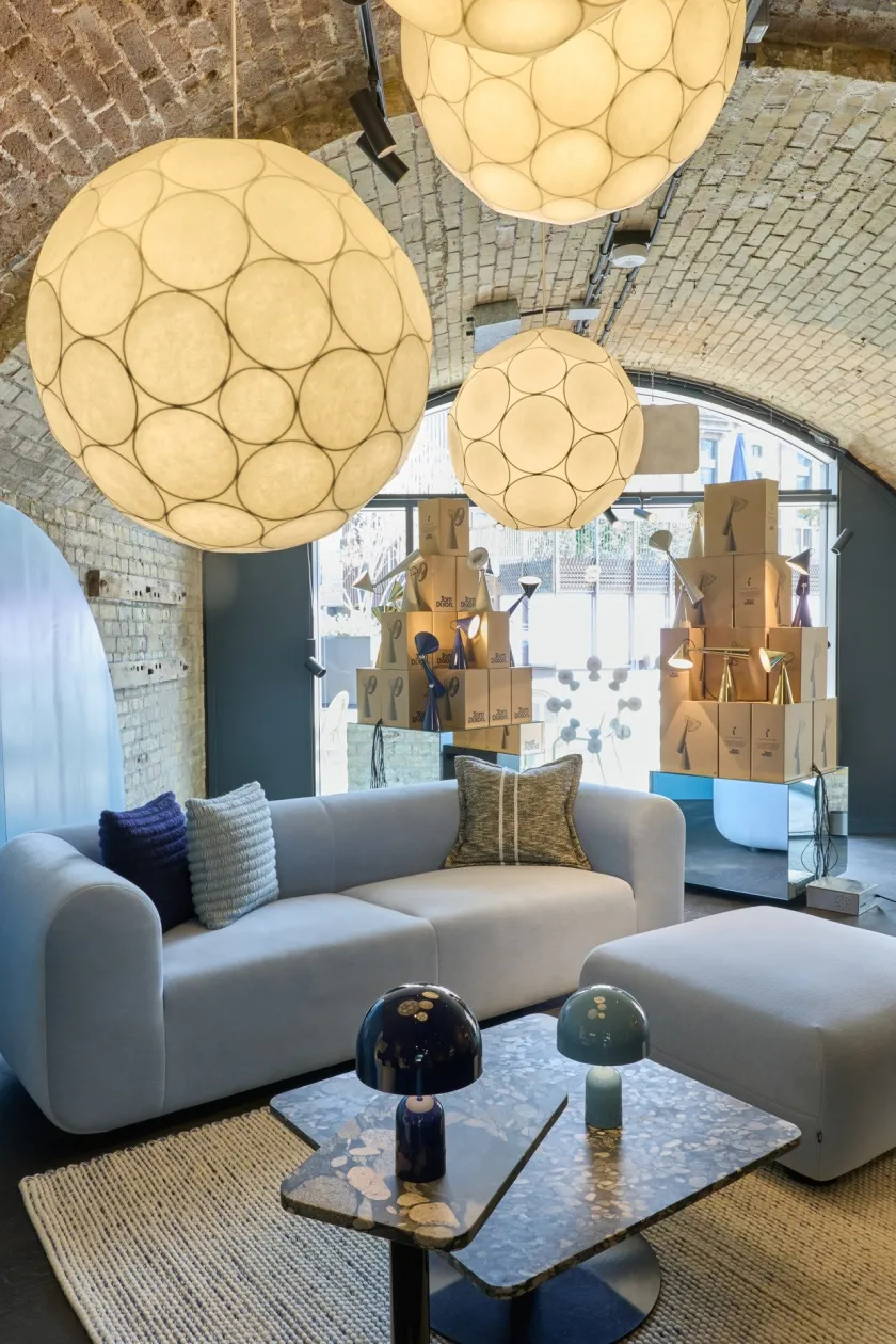 Tom Dixon Soft pendel, Ø60 hvid fra> Spots|Pendler