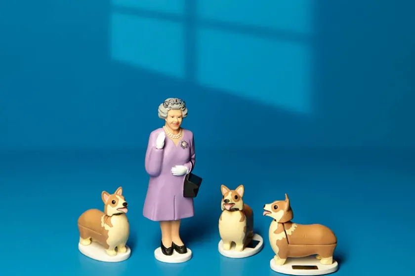 Kikkerland Solar Corgi fra> Figurer