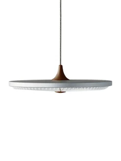 Le Klint Soleil pendel medium, lys eg, papir skærm fra><noscript><img width=
