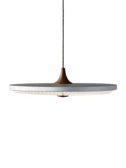 Le Klint Soleil pendel medium, lys eg, papir skærm fra><noscript><img width=