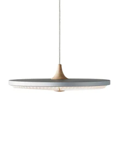 Le Klint Soleil pendel medium, lys eg, plast skærm fra><noscript><img width=