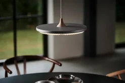 Le Klint Soleil pendel small, lys eg, plast skærm fra><noscript><img width=