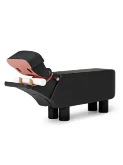 Kay Bojesen Sort flodhest af> Gaver Til Ham|Figurer