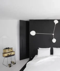 Editions Serge Mouille Spider Big Wall Lamp w/3 Fixed Arms af Serge Mouille><noscript><img width=
