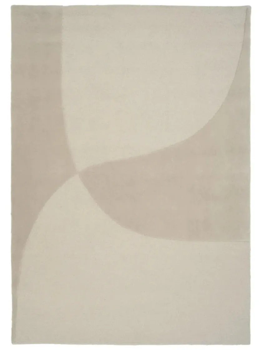 Linie Design Split Plains Tæppe, Beige fra> Gulvtæpper