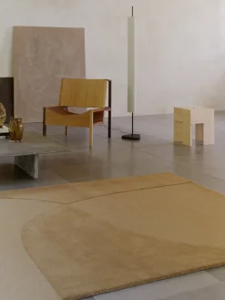 Linie Design Split Plains Tæppe, Moss fra><noscript><img width=
