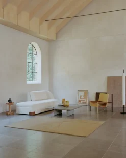 Linie Design Split Plains Tæppe, Moss fra><noscript><img width=