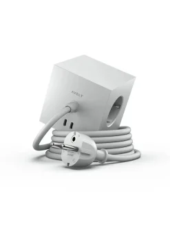 Avolt Square 1 Stikdåse med USB-C, beige fra> Gaver Til Hende