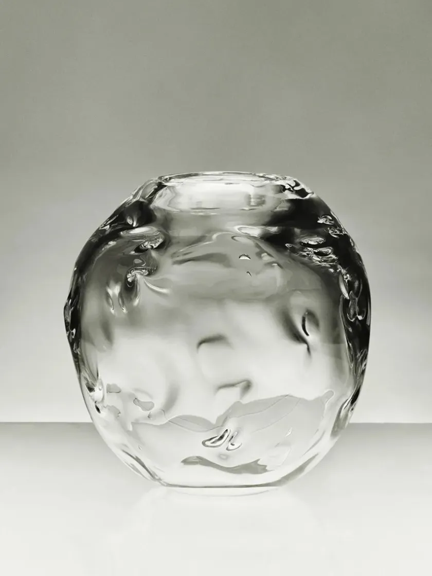 Louise Roe S.R. Vintage Vase Deco Clear fra> Vaser