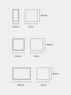 Muuto Stacked Reol m. Låge fra><noscript><img width=