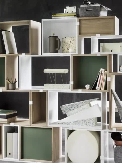 Muuto Stacked Reol m. Låge fra><noscript><img width=