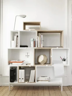 Muuto Stacked Reol m. Låge fra><noscript><img width=