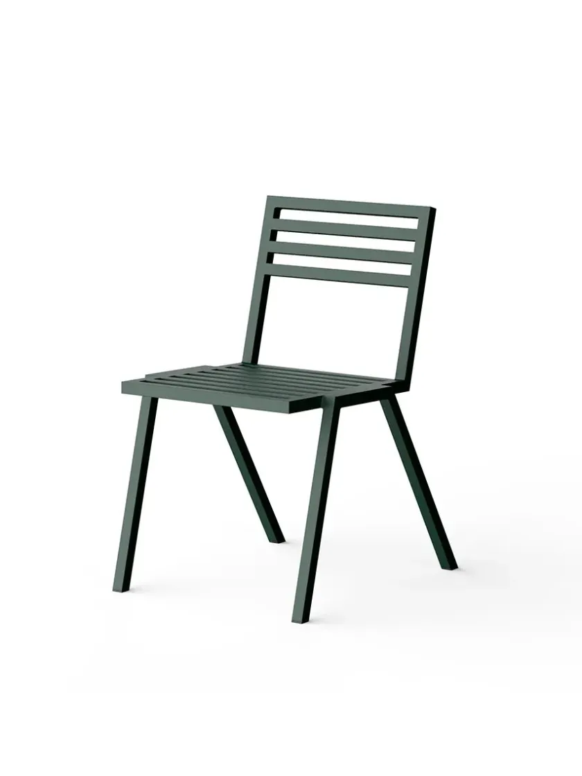 Nine Stacking Chair, grøn fra 19 Outdoors> Havestole