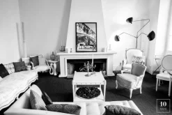 Editions Serge Mouille Standing Lamp w/3 Heads/Arms af Serge Mouille><noscript><img width=