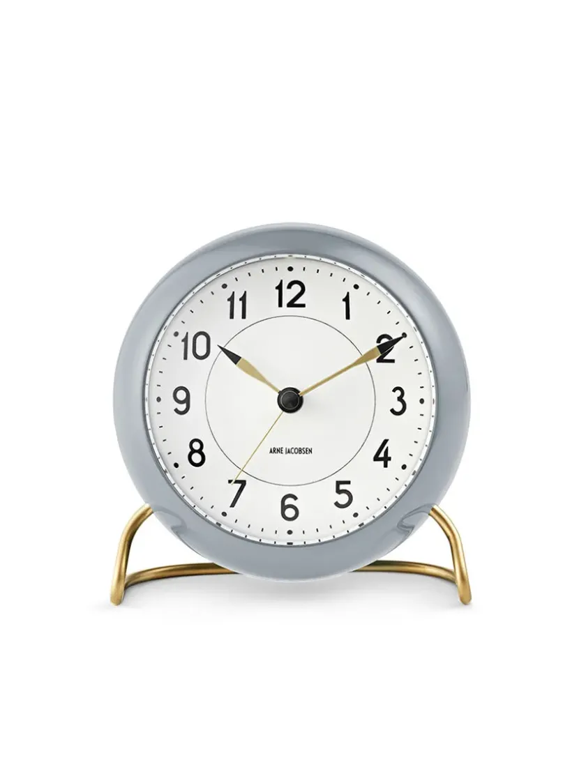 Arne Jacobsen Clocks Station Bordur, grå af Arne Jacobsen> Gaver Til Ham