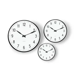 Arne Jacobsen Clocks Station vægur af Arne Jacobsen (Ø: 29)><noscript><img width=