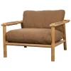 Cane-line Sticks Loungestol, teak fra> Udendørs Loungemøbler|Havestole