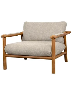 Cane-line Sticks Loungestol, teak fra><noscript><img width=