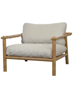 Cane-line Sticks Loungestol, teak fra><noscript><img width=