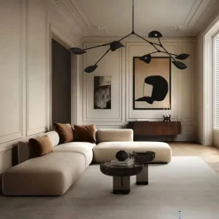 101 Copenhagen Stingray Chandelier, bronze fra><noscript><img width=
