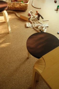 Artek Stool 60, lakeret birk fra><noscript><img width=