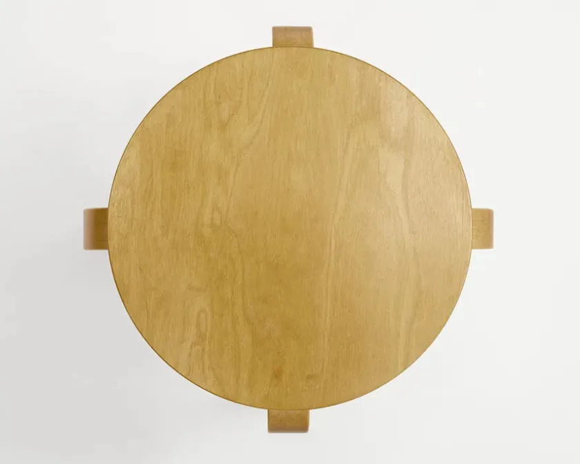Artek Stool E60, sortlakeret fra> Skamler