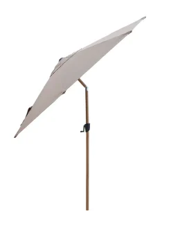 Cane-line Sunshade Parasol m. Tilt, wood look fra><noscript><img width=