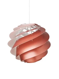 Le Klint Swirl 3, kobber fra> Pendler|Spots
