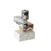 Tom Dixon Swirl Candelabra Multi fra> Lysestager