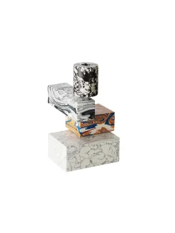 Tom Dixon Swirl Candelabra Multi fra> Lysestager