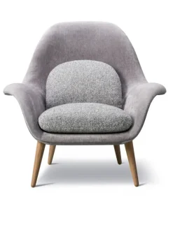 Fredericia Furniture Swoon Lænestol fra> Lænestole