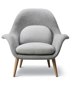 Fredericia Furniture Swoon Lænestol fra><noscript><img width=