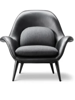 Fredericia Furniture Swoon Lænestol fra><noscript><img width=